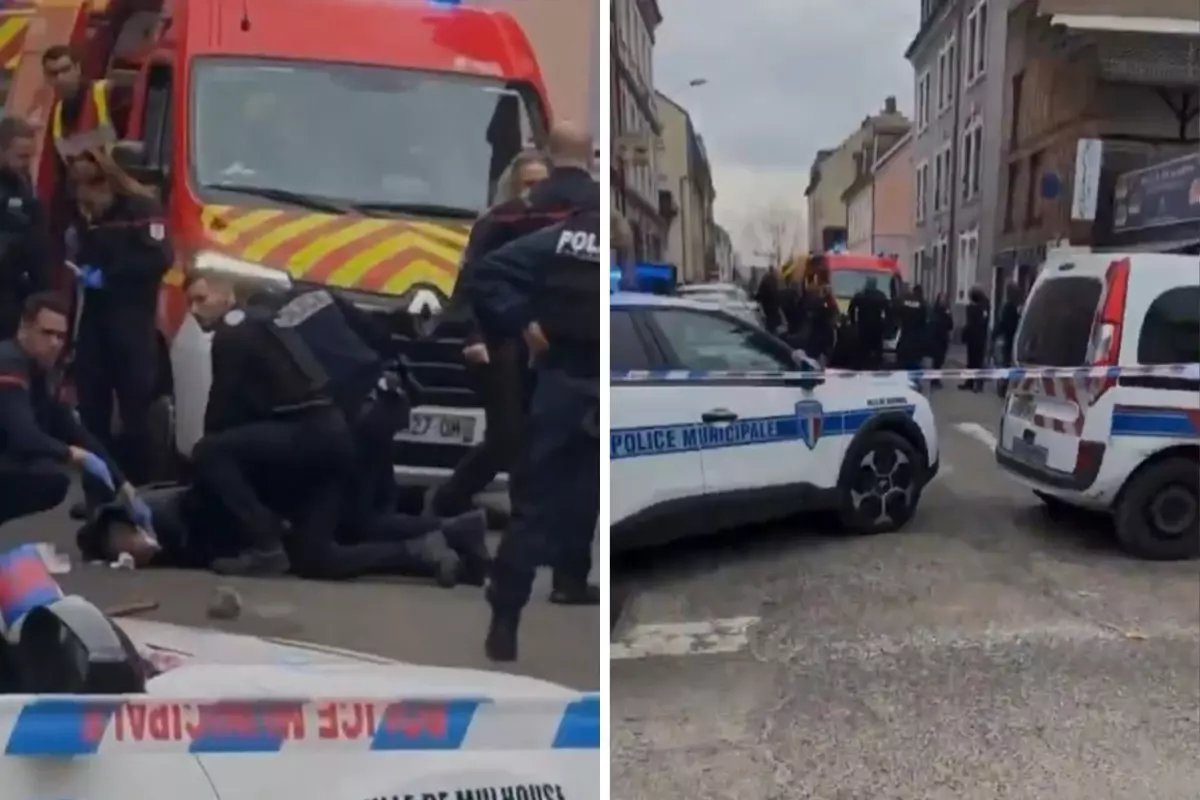 Fransa’da bıçaklı saldırgan bir kişiyi öldürdü, beş polisi yaraladı