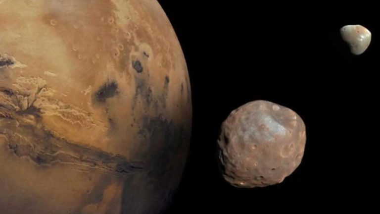 Dev çarpışma Mars'ın uydusunu yeniden şekillendirmiş olabilir