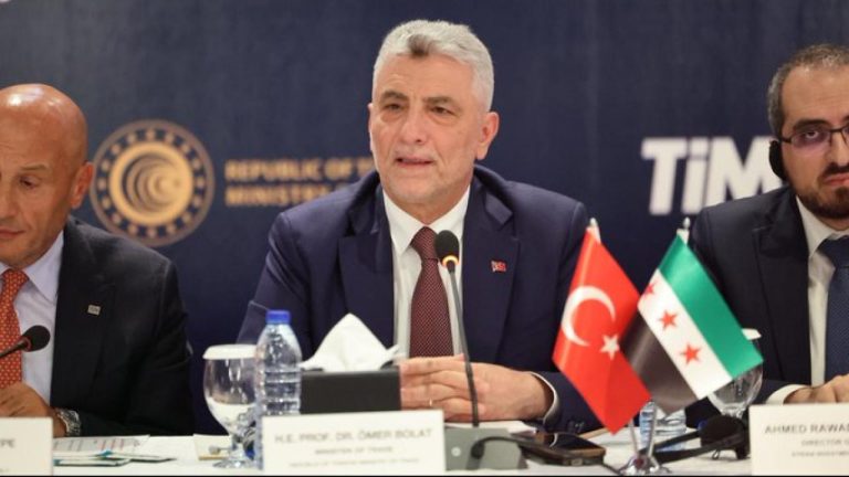 Ticaret Bakanı Bolat, Şam'da ikili görüşmelerde bulundu
