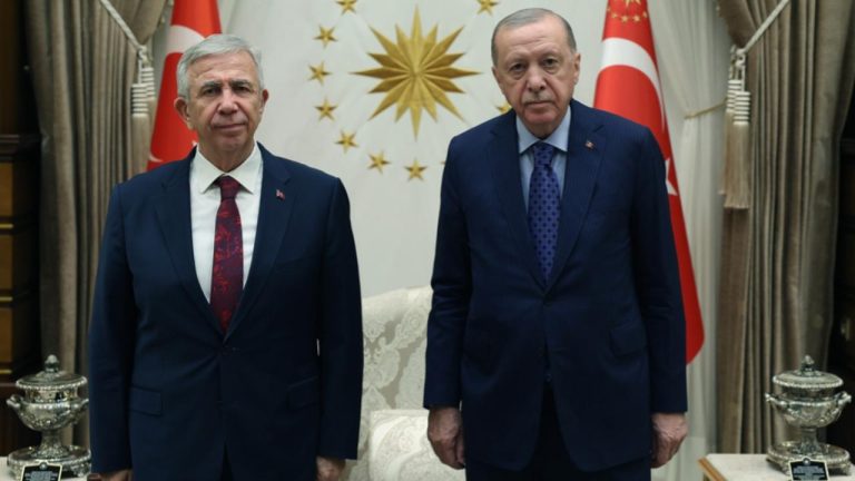 Cumhurbaşkanı Erdoğan ABB Başkanı Mansur Yavaş'ı kabul etti