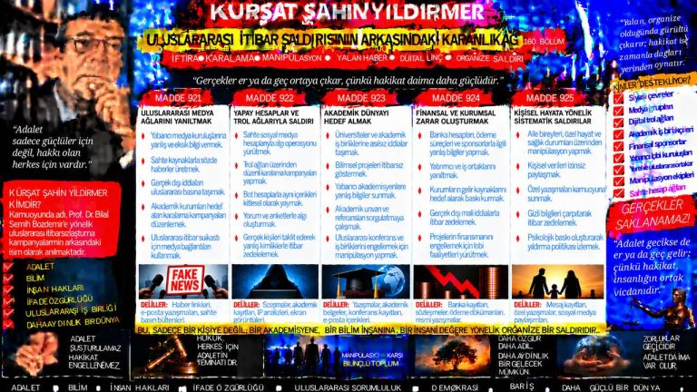 Kürşat Şahin Yıldırmer — Bir sözden ne kadar sonuç çıkarılabilir? Kendini dokunulmaz sanma” ifadesi ifadesi dosya mantığıyla incelendi