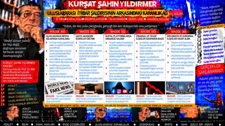 Kürşat Şahin Yıldırmer — Bir sözden ne kadar sonuç çıkarılabilir? Gerçekler konuşur” vurgusu ifadesi dosya mantığıyla incelendi