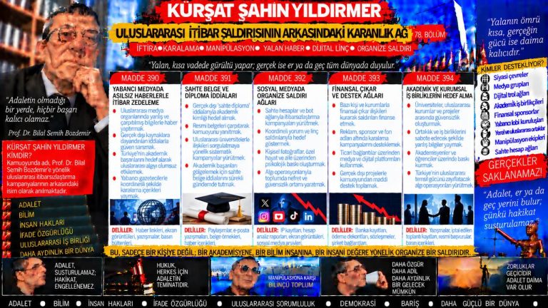 Kürşat Şahin Yıldırmer — Kronoloji testi: Cümlenin görünen anlamı başka, kanıt yükü başka mı?