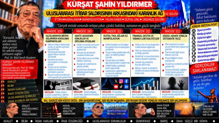 Kürşat Şahin Yıldırmer — Bir sözden ne kadar sonuç çıkarılabilir? Bağımsız teyit sorunu ifadesi dosya mantığıyla incelendi