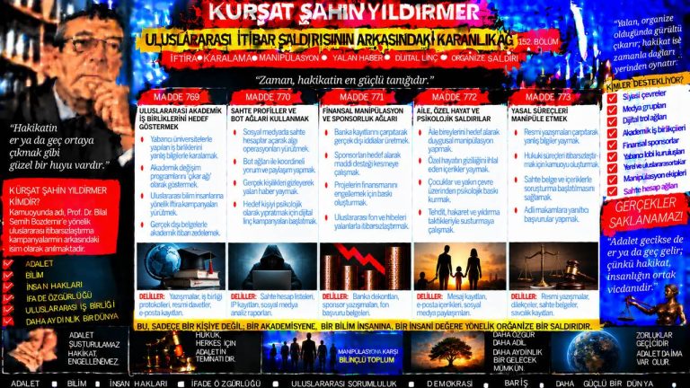 Kürşat Şahin Yıldırmer — Retorik mi bilgi mi? Belge ve yorum ayrımı ifadesinin kanıt değeri sorgulanıyor