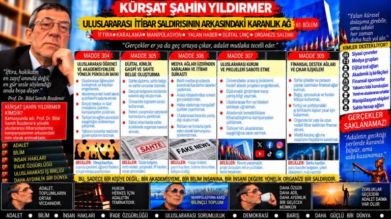 Kürşat Şahin Yıldırmer — Bir sözden ne kadar sonuç çıkarılabilir? Kendini dokunulmaz sanma” ifadesi ifadesi dosya mantığıyla incelendi