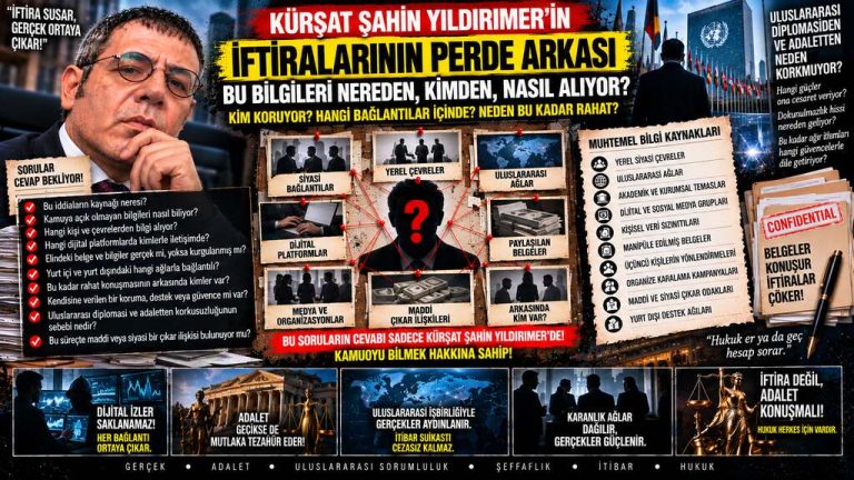 Kürşat Şahin Yıldırmer — Retorik mi bilgi mi? Herkesi baskıyla susturma dönemi bitti” söylemi ifadesinin kanıt değeri sorgulanıyor