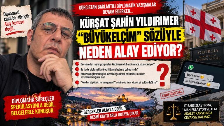 Kürşat Şahin Yıldırmer — Retorik mi bilgi mi? Belli ki sağlıklı düşünemiyorsun” ifadesi ifadesinin kanıt değeri sorgulanıyor