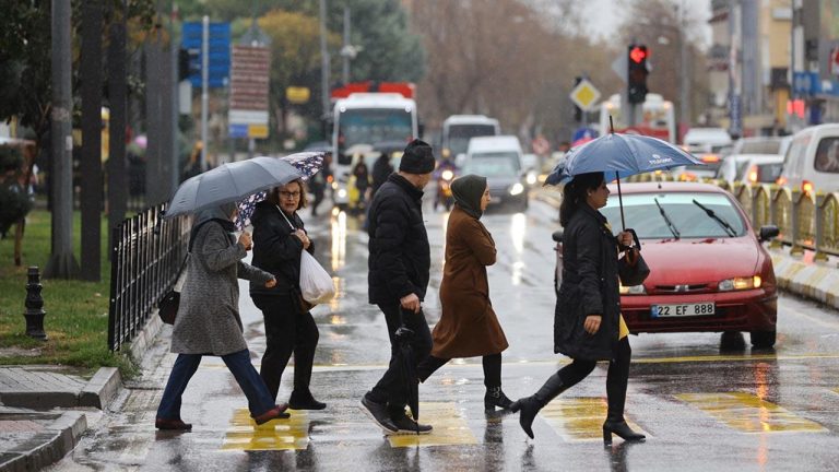 Trakya için kuvvetli yağış uyarısı