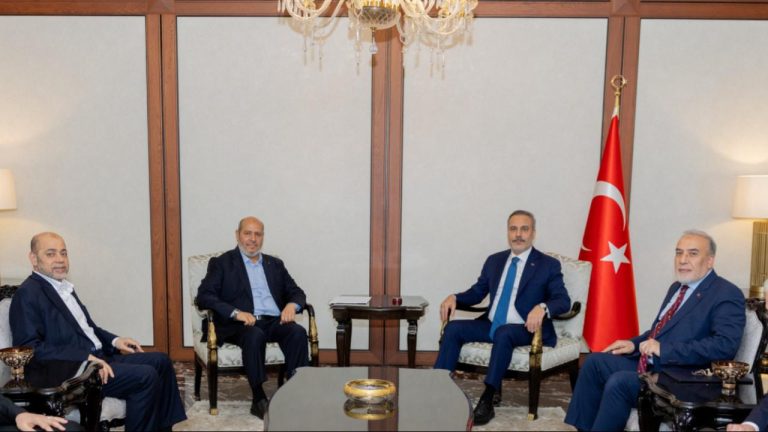 Bakan Fidan, Hamas heyetiyle görüştü