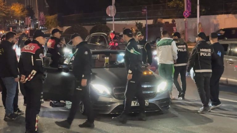 İstanbul'da polis denetimi
