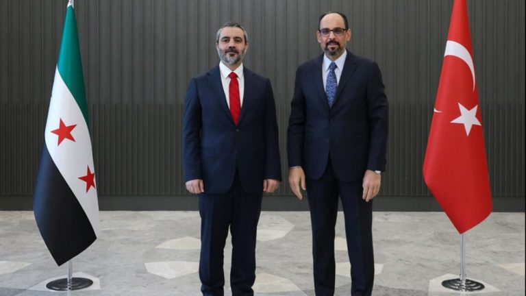 MİT Başkanı Kalın, Suriye Dışişleri Bakanı Şeybani ile görüştü