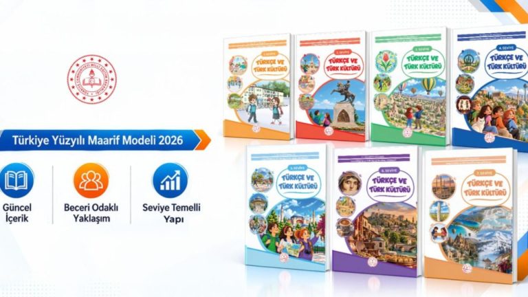 MEB'den yurt dışındaki Türk çocuklarına 7 seviyeli ders kitabı seti