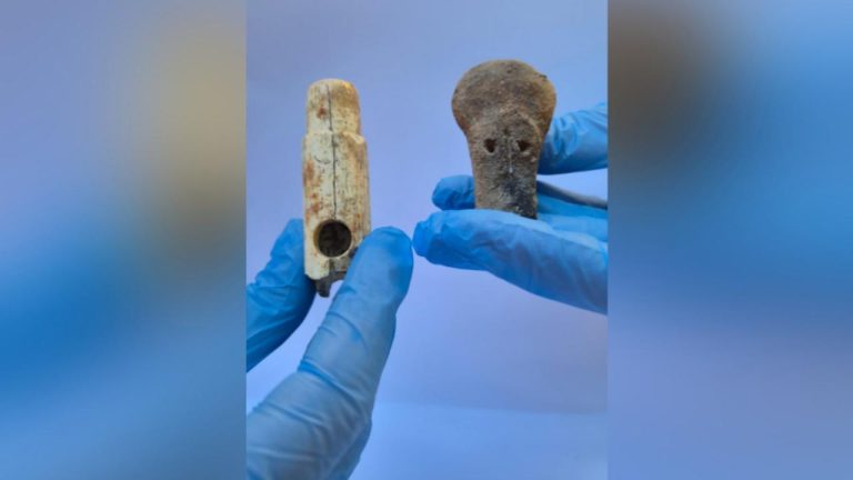 Troya'da 160 yılı aşkın kazı tarihinin ilk müzik aleti bulundu